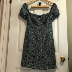 Nasty Gal floral mini dress